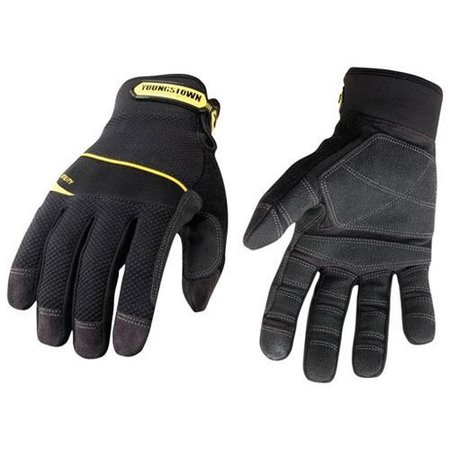 General Utility Gloves, General Utility Plus, Extra Large, Black -  YOUNGSTOWN GLOVE, 03-3060-80-XL